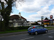 The Fairmile pub - excellent sign, no time for a pint