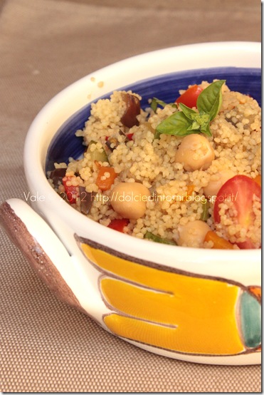 Cous cous con verdure Cous cous con verdure