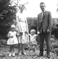 Groeneweg, Cornelis, Geertruida, Marianne en Peter 1960.jpg