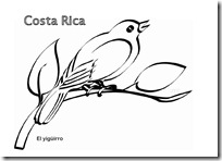 El yigüirro costa rica jugar y colorear 1 El yigüirro costa rica jugar y colorear 1