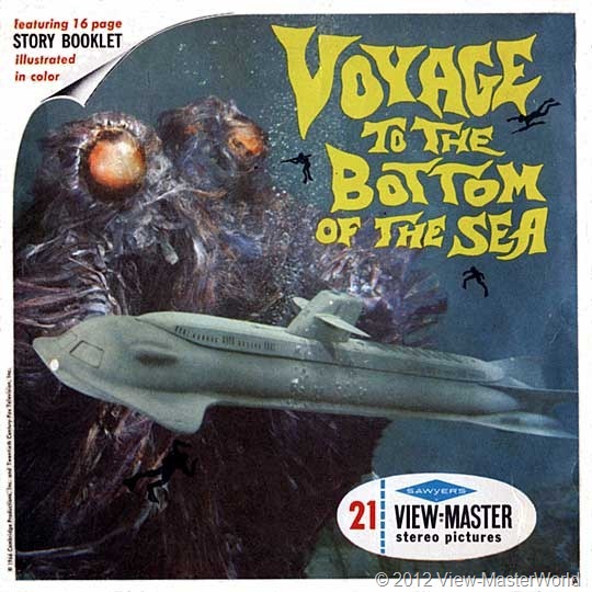 View-Master Voyage to the Bottom of the Sea (B483), packet cover