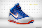 Yet Another Hardwood Classic / New York Knicks Nike LeBron VII nike air max lebron 7 pe hardwood blue 5 01 Yet Another Hardwood Classic / New York Knicks Nike LeBron VII