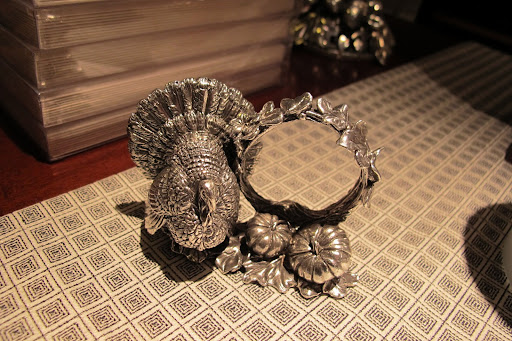 and this napkin holder is so intricate.