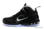 Fake LeBron 9 lbj9 fake colorway white black blue 1 02 Fake LeBron 9