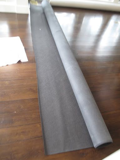 Yes!  It's carpet padding!