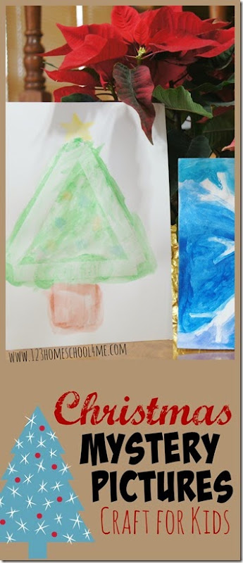 Christmas Mystery Pictures Craft for Kids - this is such a clever Chrsitmas craft for kids! Kids of all ages will love this Christmas painting activity! Christmas Mystery Pictures Craft for Kids - this is such a clever Chrsitmas craft for kids! Kids of all ages will love this Christmas painting activity!