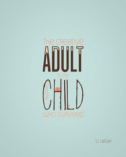 the_creative_adult_is_the_child_who_survived_so_let_us_live_our_lives_without_a_doubt_inspiring_quote_by_leguin_quote