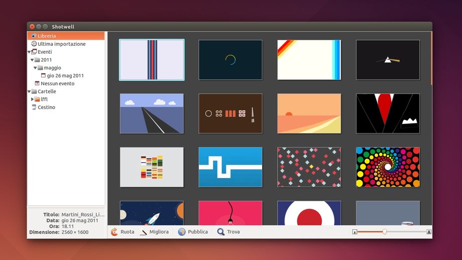 Shotwell in Ubuntu