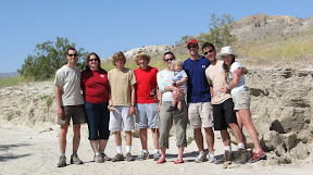 Group of hearty Desert travelers...especially the one being held by his Mom