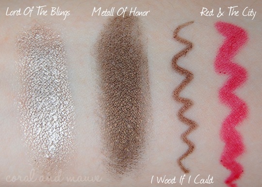 Catrice Modern Muse Swatches