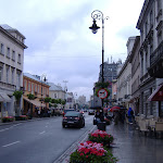 The streets of Warsaw