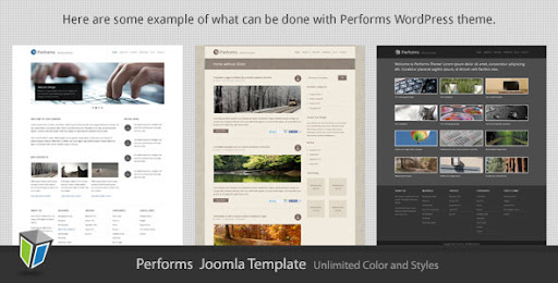 Performs - Corporate Business Joomla Template - Business Corporate