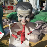 Falla Archiduque Carlos-Chiva 2011. Zapatero de carta.