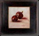 Two Red Onions 6x6 canvas panel.jpg framed