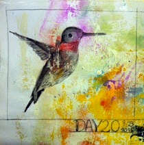 day 20, hummingbird