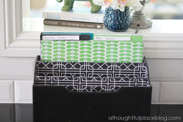 organize artwork with a thoughtful place