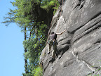 Rock climbing