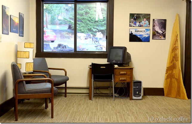 Library office space