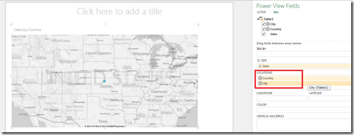 Adding drilldown fields to location