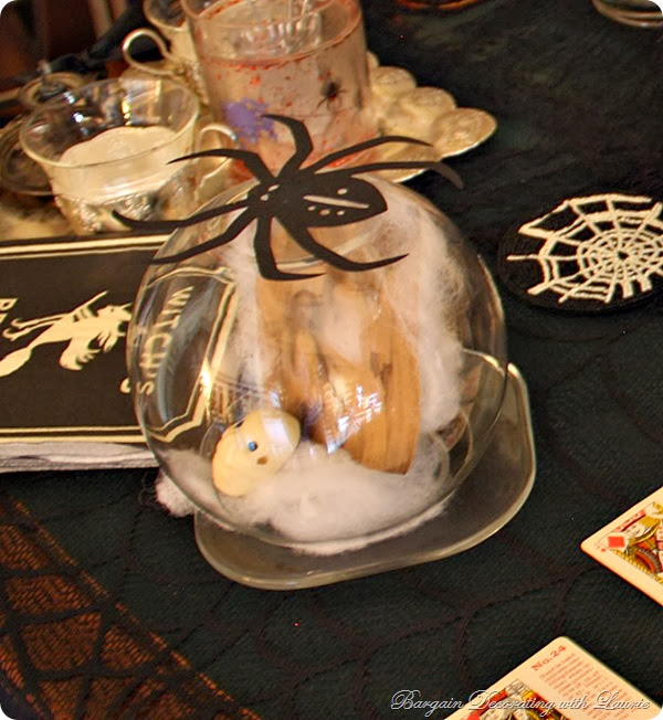 crystal ball H'ween Decor-Bargain Decorating with Laurie