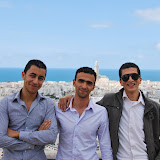  &ndash; My good friends taking in the view of Casablanca.