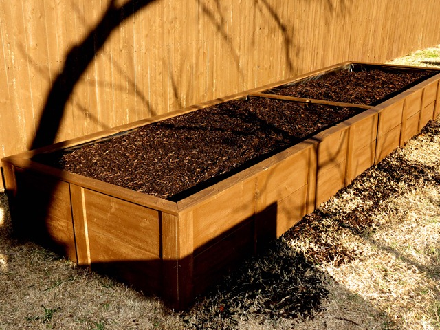 building raised garden box style with cents14