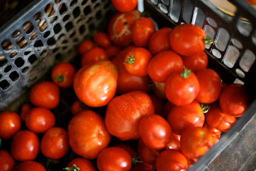 Juicy tomatoes pack a lot of flavor into this gazpacho.