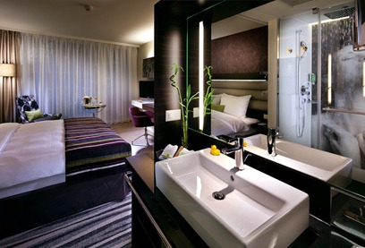 movenpick lausanne hotel contemporary interior design guestrooms