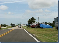 7721 A. Max Brewer Memorial Parkway, Merritt Island National Wildlife Refuge, Florida RV set up waiting for shuttle launch