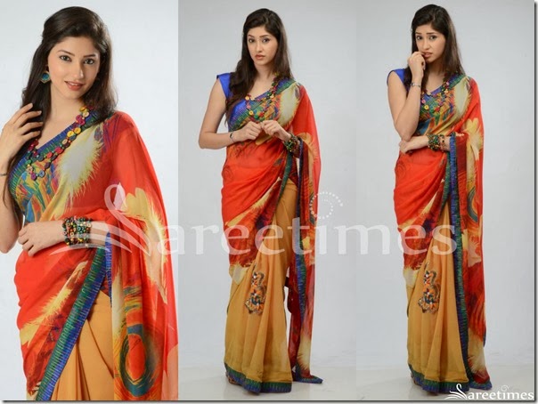 Tanvi_Printed_Georgette_Saree Tanvi_Printed_Georgette_Saree
