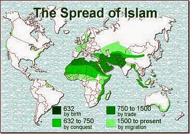 Spread of Islam 622 - Present