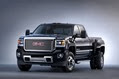 2015 GMC Sierra Denali 3500 HD crew cab pickup with dual rear wheels