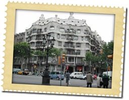 CasaMilà Fotografia della CasaMilà di Antoni Gaudì