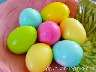 Coloring the Insides of Easter Eggs