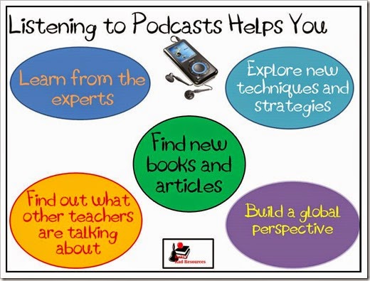 DIY Professional Development - How listening to education podcasts can help you guide your own professional development.  Advice and suggestions from Raki's Rad Resources.