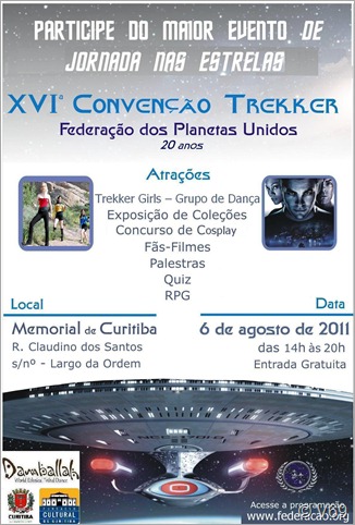 Star Trek Brasil: Vem ai a 16º Convenção Trekker
