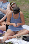 Must tell Suzie about my upskirt fame