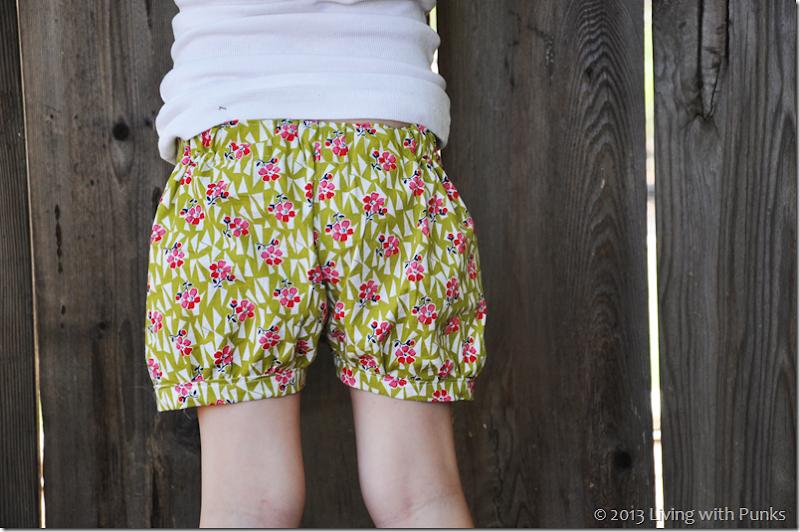 Bubble Shorts ~ Living with Punks