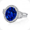 Sapphire Diamond Ring