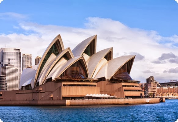 Sydney Opera House From the Sea