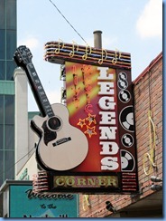 9666 Nashville, Tennessee - Discover Nashville Tour - downtown Nashville Broadway Street - Legends Corner