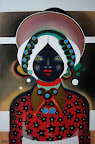 "Black Gold" 40x60 (oil/acrylic on canvas)