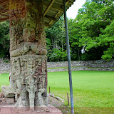 Estela Maia (existem 38 aqui) - Parque Arqueológico Copán - Copán Ruinas - Honduras