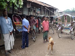 Carnet rickshaw inde bangladesh