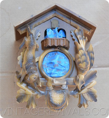 Cuckoo Clock Makeover @ Vintage Revivals 024