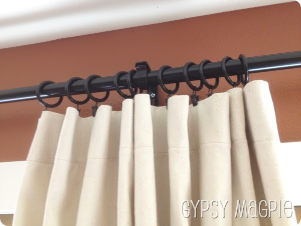 Finished Drop Cloth Curtains Gypsy Magpie