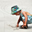 Dans le sable