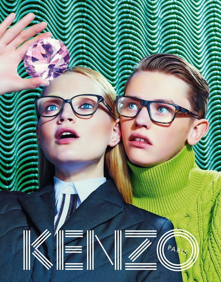 Фотосессия новой рекламной компании Kenzo осень-зима (12 фото)