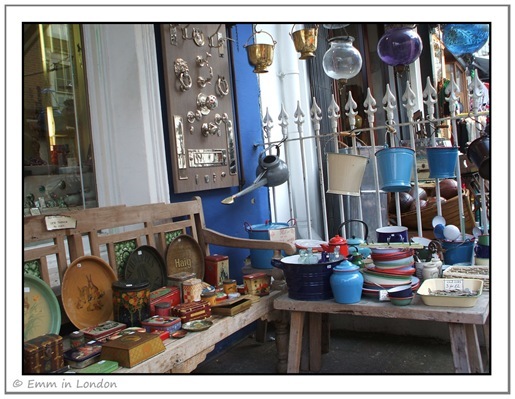 Plates and Antiques Portobello Road