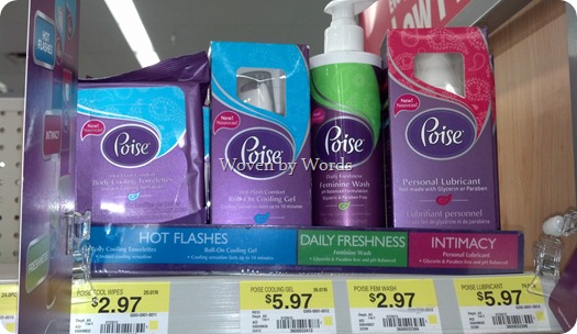 Poise Line with Personal Lubricant